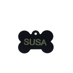 Placa para Perro/Gato - Aluminio Anodizado Resistente y Personalizable