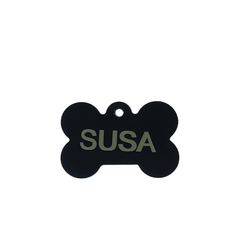 Placa para Perro/Gato - Aluminio Anodizado Resistente y Personalizable Placa para Perro/Gato - Aluminio Anodizado Resistente y Personalizable