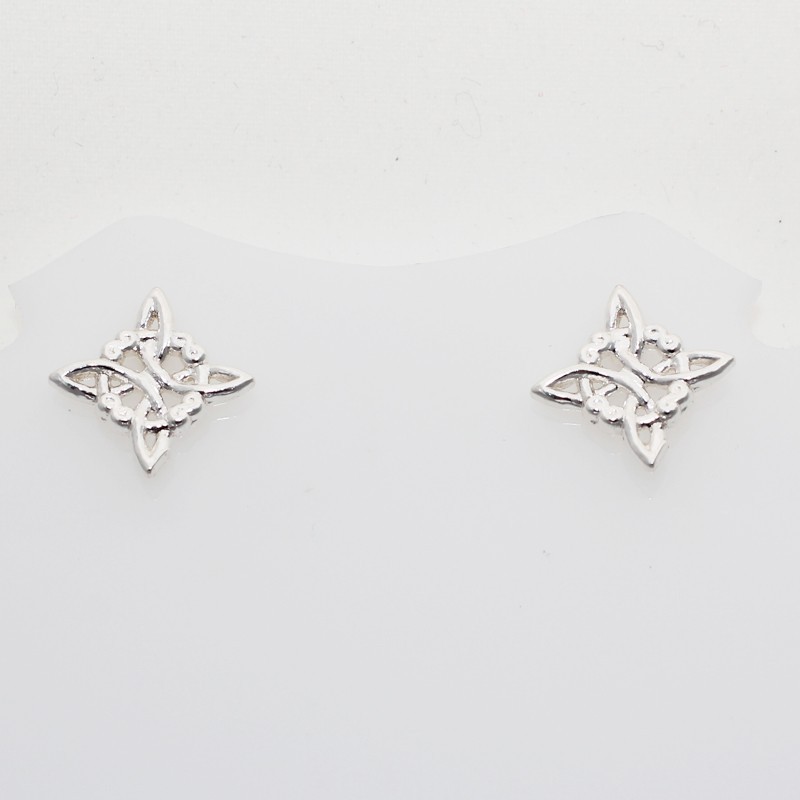 Pendientes Nudo de Bruja Plata 925 – Misterio y Estilo Esotérico Pendientes Nudo de Bruja Plata 925 – Misterio y Estilo Esotérico