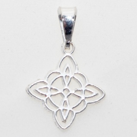 Nudo de Bruja Plata 925 - Teje Protección y Sabiduría en Cada Curva
