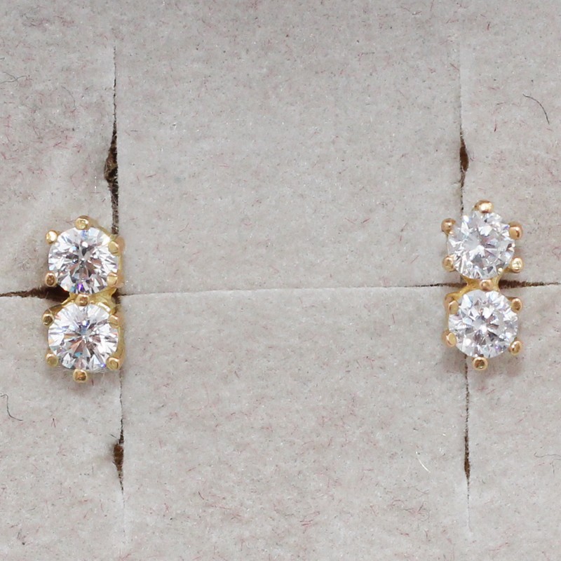 Pendientes Oro con Circones – Elegancia Brillante para Momentos Especiales Pendientes Oro con Circones – Elegancia Brillante para Momentos Especiales