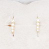 Pendientes de Oro 18k con 4 Circones – Elegancia y Brillantez en Joyería Fina