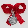 Medalla de Bebé San Benito en Plata 925 – Protección Divina para tu Hijo