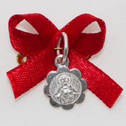Medalla de Bebé Sagrado Corazón de Jesús – Plata 925 de Protección